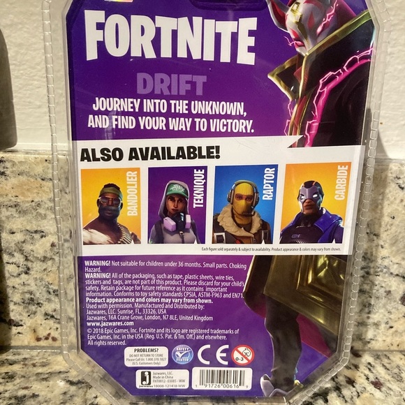 FORTNITE Drift Solo Mode Action Figure Brand new! - Picture 4 of 7